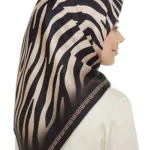 Trend Twill Eşarp Zebra